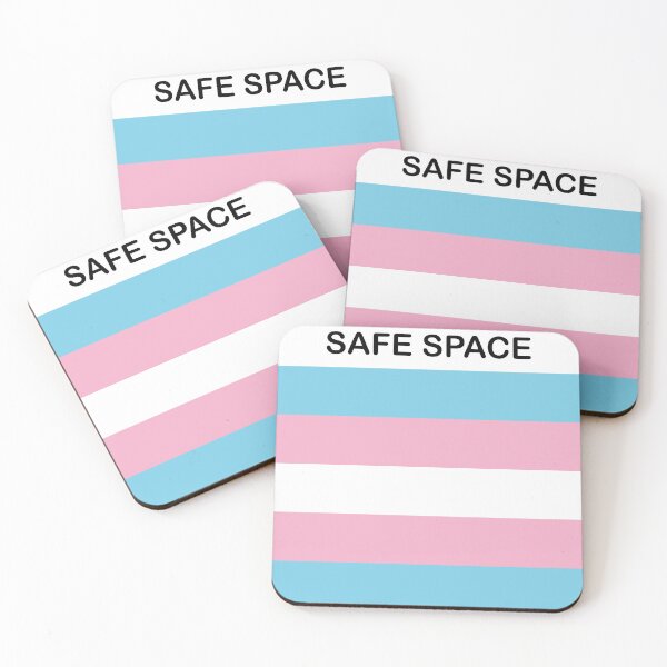 Item preview, Trans Safe Space - Trans Pride designed and sold by Inspirationmotivation.