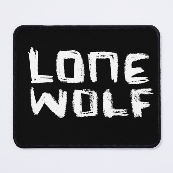 Item preview, Lone Wolf in Isolation designed and sold by badlydrawnbabe.