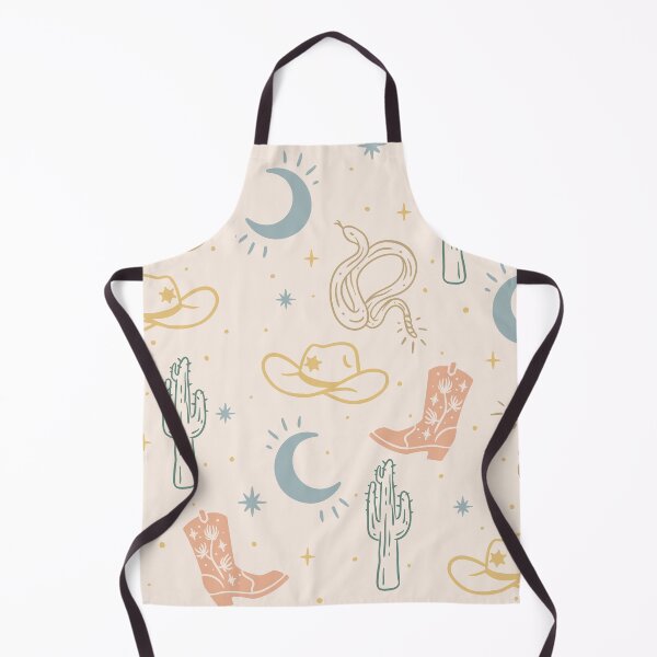 Item preview, HOWDY HOWDY HOWDY YALL | Western Pattern Cowgirl Rodeo Prick Cowboy Boot Cowgirl Hat Moon Stars Desert Night | White Background designed and sold by PEARROT.