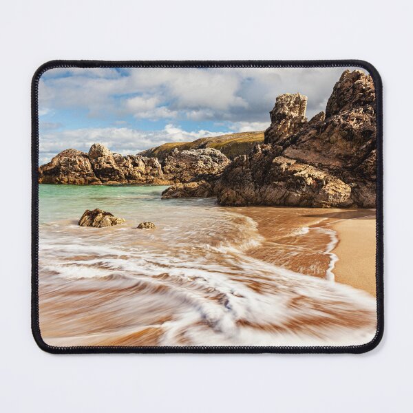 Item preview, Rocks and spilling waves on Sango Sands designed and sold by kennyptim.