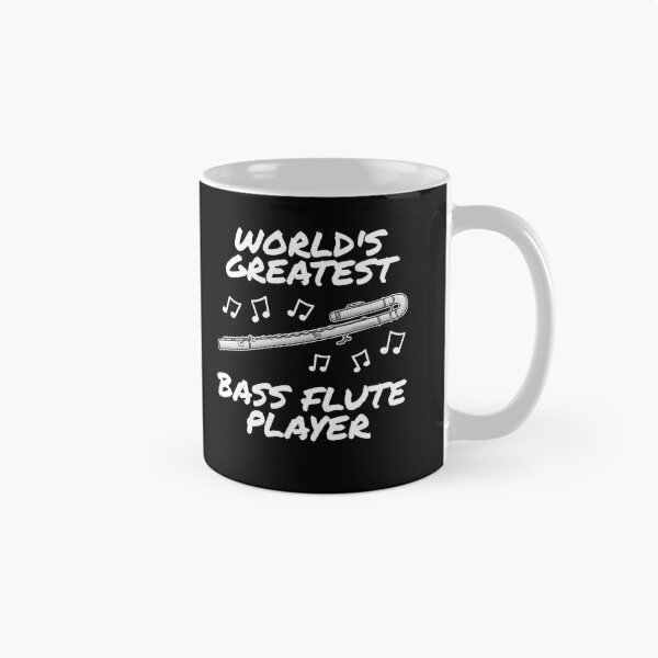 Item preview, World's Greatest Bass Flute Player, Flutist Woodwind Musician designed and sold by doodlerob.