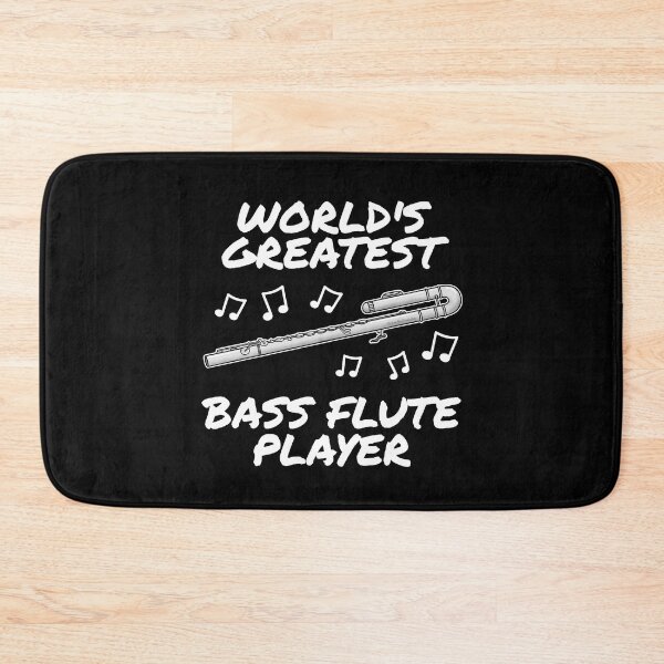 Item preview, World's Greatest Bass Flute Player, Flutist Woodwind Musician designed and sold by doodlerob.
