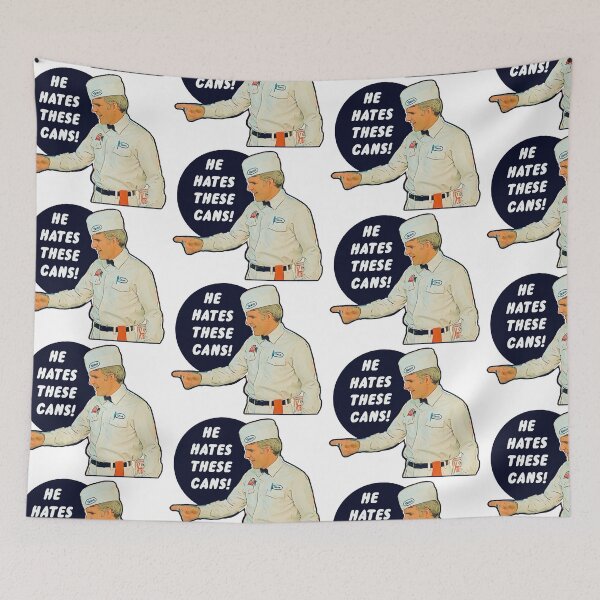 Item preview, The Jerk - He Hates These Cans designed and sold by Cuttintees.