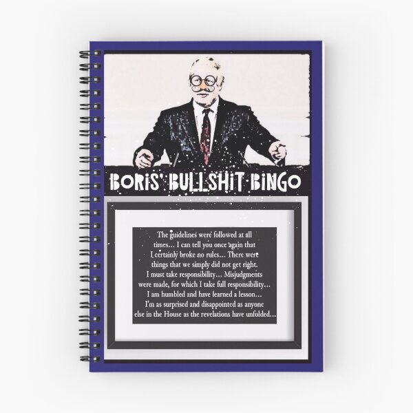 Item preview, Boris’s Bullshit Bingo… designed and sold by jonfun1.