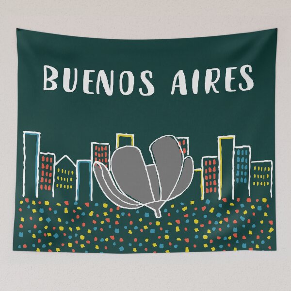 Item preview, Buenos Aires Skyline  designed and sold by Luciana Lakowsky.