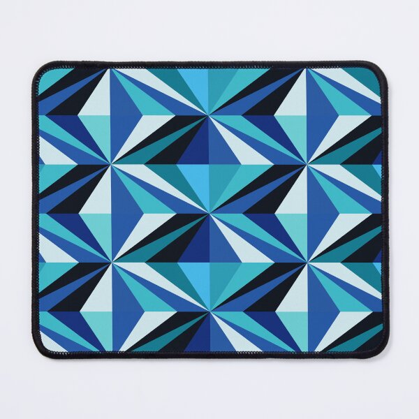Item preview, Colorful Triangles - Blue designed and sold by Ribeiro Design.