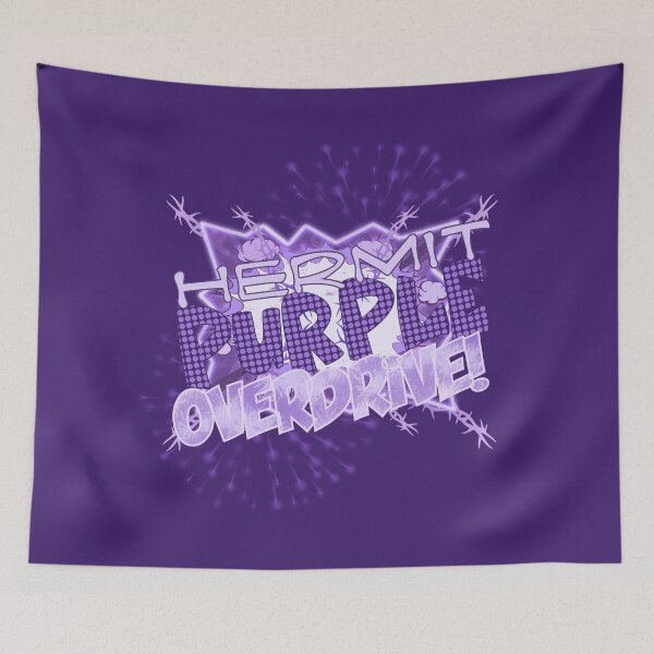 Item preview, Purple Hermit Stand (Design #1 - on Dk. Purple) designed and sold by epinkb.