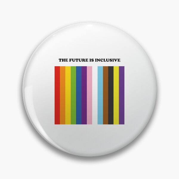 Item preview, The Future Is Inclusive Pride Rainbow designed and sold by Inspirationmotivation.