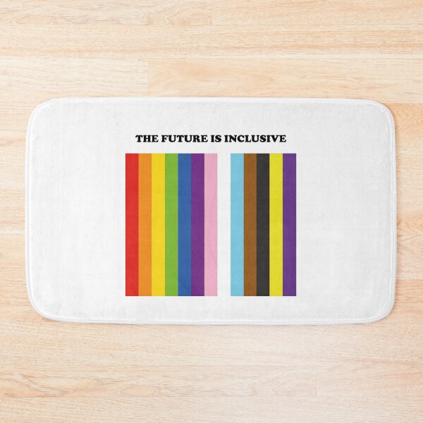 Item preview, The Future Is Inclusive Pride Rainbow designed and sold by Inspirationmotivation.