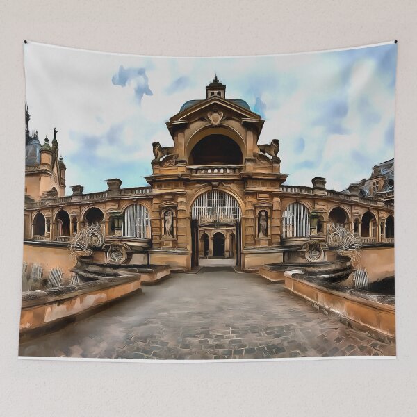 Item preview, Chateau de Chantilly (Painting) designed and sold by cmphotographs.