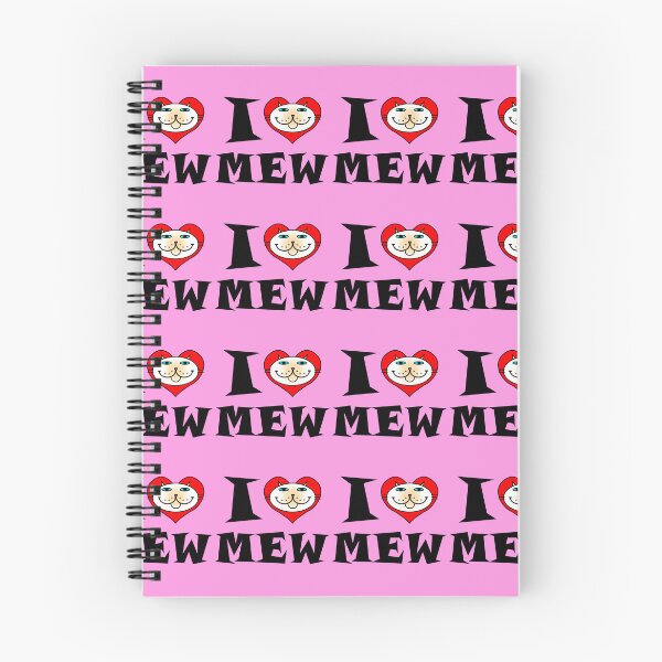 Item preview, I HEART MEW - FLAME POINT SIAMESE CAT designed and sold by RawSunArt.