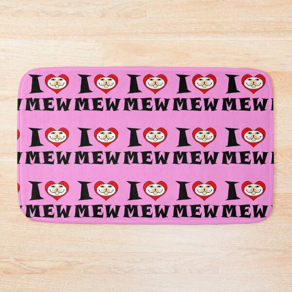 Item preview, I HEART MEW - FLAME POINT SIAMESE CAT designed and sold by RawSunArt.