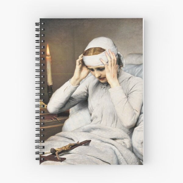 Item preview, The Ecstatic Virgin Anna Katharina Emmerich - Gabriel von Max  designed and sold by TeeARTHY.