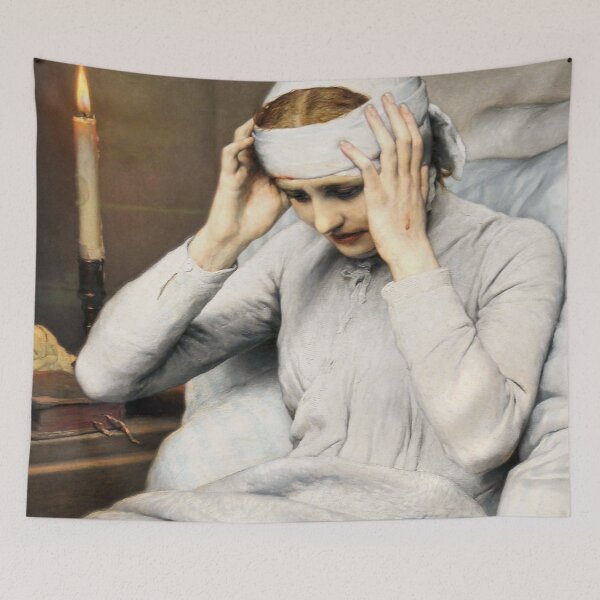 Item preview, The Ecstatic Virgin Anna Katharina Emmerich - Gabriel von Max  designed and sold by TeeARTHY.