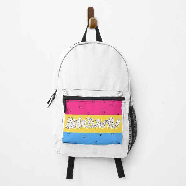 Item preview, heartstopper logo, pansexual pride flag designed and sold by Diygurugirl.