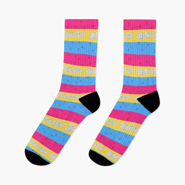 Item preview, heartstopper logo, pansexual pride flag designed and sold by Diygurugirl.