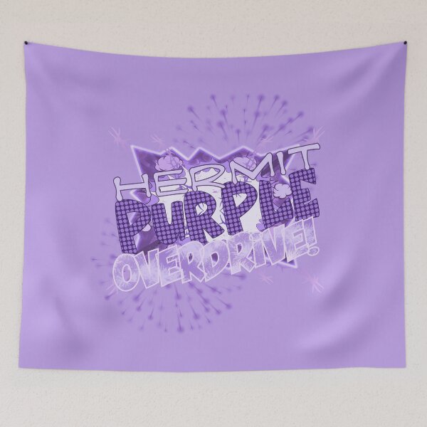 Item preview, Purple Hermit Stand (Design #1 - on Purple) designed and sold by epinkb.