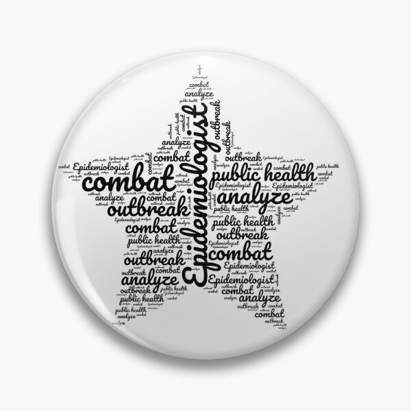 Item preview, Epidemiologist- word star design designed and sold by Oreo2020 Creations.