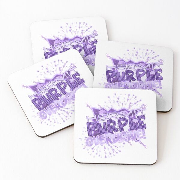 Item preview, Purple Hermit Stand (Design #1 - on White) designed and sold by epinkb.