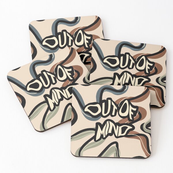 Item preview, Out of My Mind Groovy Retro Bold Pattern designed and sold by Katie  Regan.