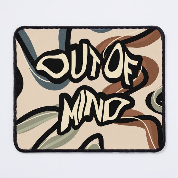 Item preview, Out of My Mind Groovy Retro Bold Pattern designed and sold by Katie  Regan.