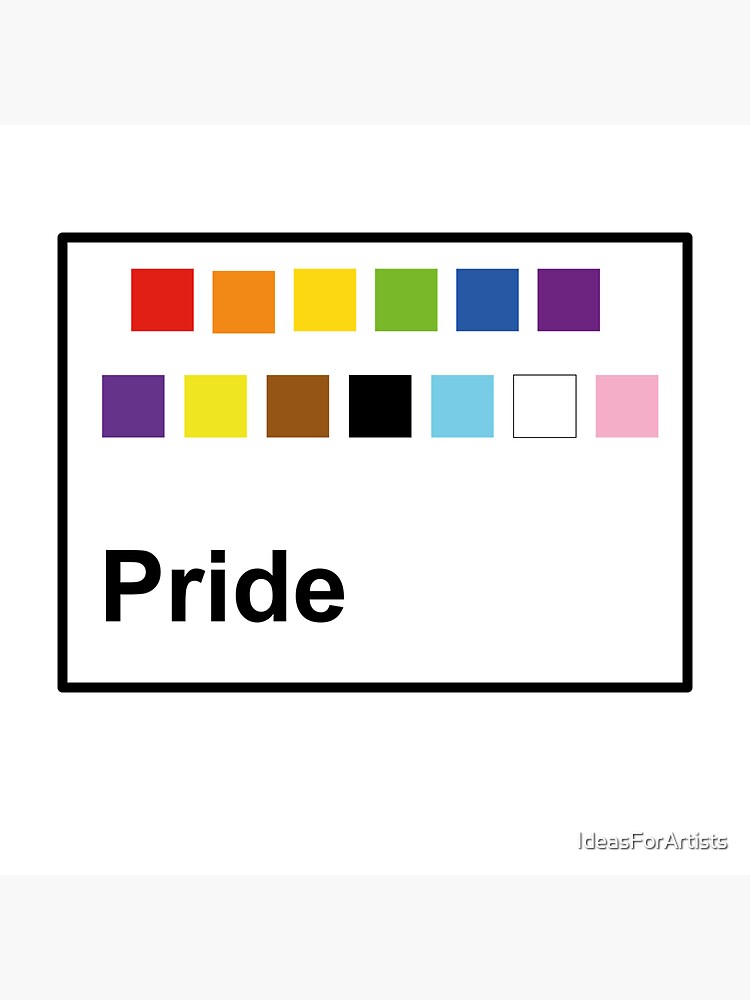 Pride Intersex Inclusive Progress Flag Colors Lbgtqia Pride Month Sticker For Sale By 