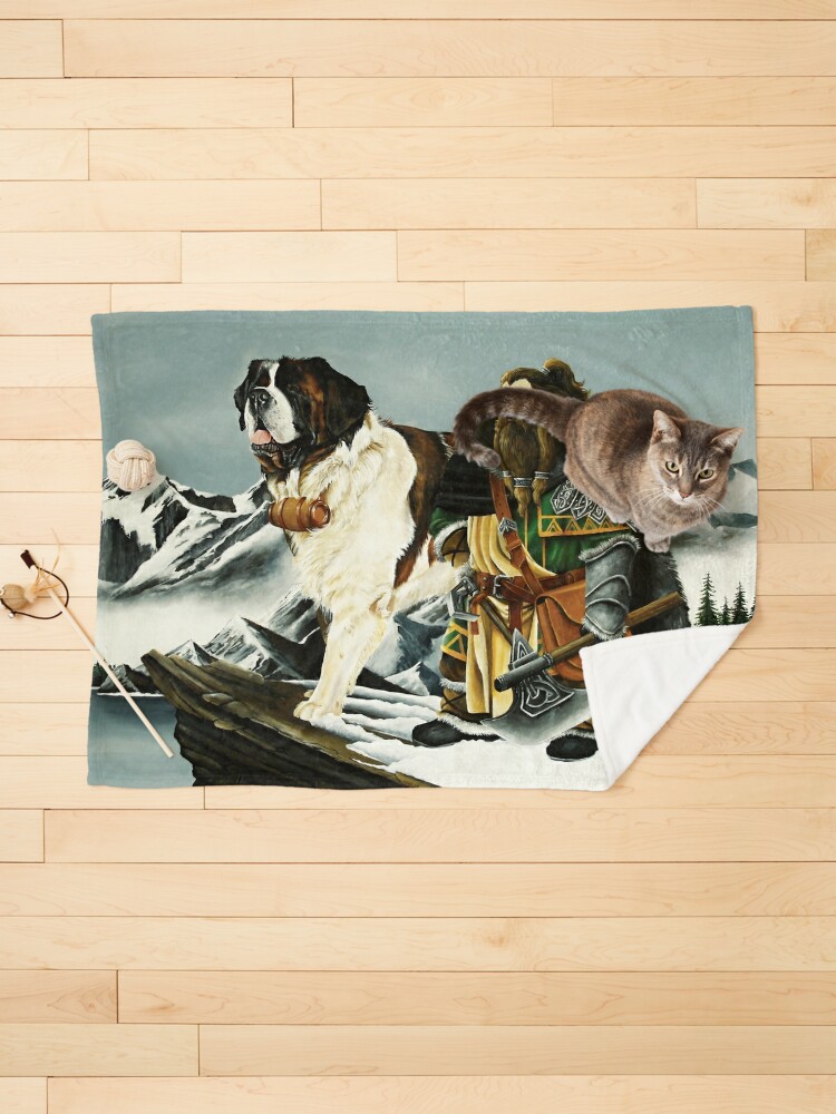 Saint discount bernard blanket