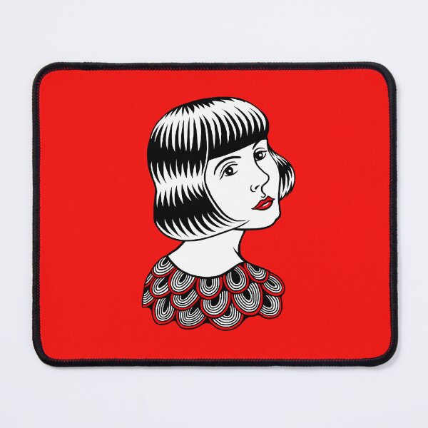 Item preview, Woman with Bob – Vintage Style Illustration, Tattoo, 1920s designed and sold by Japhy Shine Hunt.