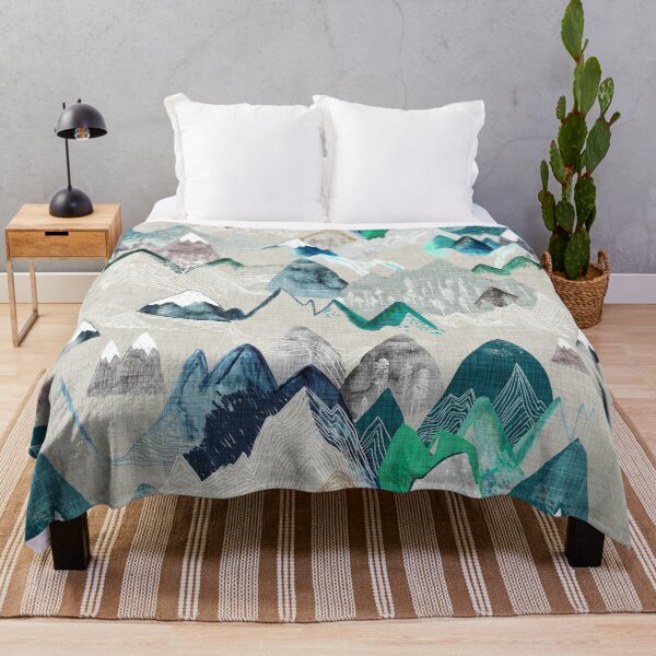 Item preview, Call of the Mountains (in evergreen) designed and sold by Esther Fallon Lau.
