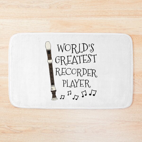 Item preview, World's Greatest Recorder Player, Woodwind Musician designed and sold by doodlerob.