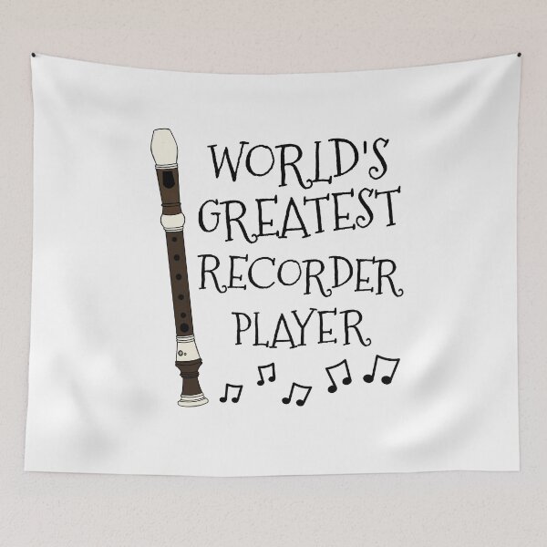 Item preview, World's Greatest Recorder Player, Woodwind Musician designed and sold by doodlerob.