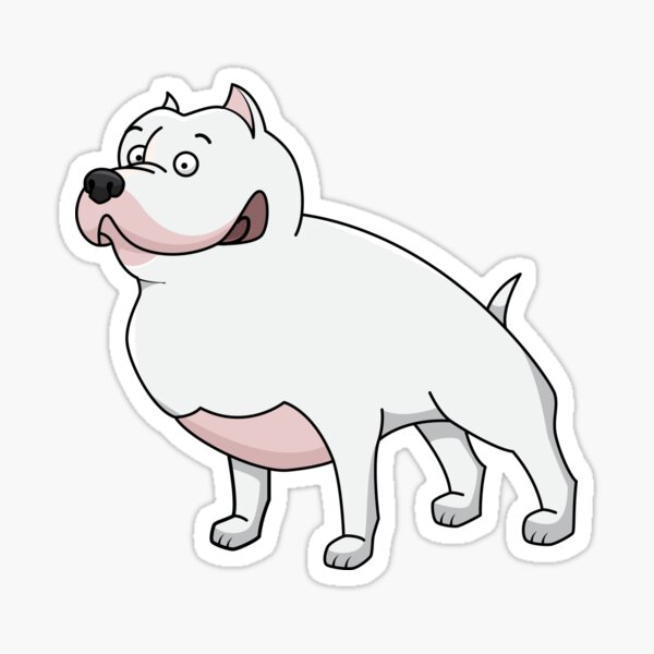 Item preview, AMERICAN PIT BULL TERRIER CARTOON designed and sold by JustCoolShop.