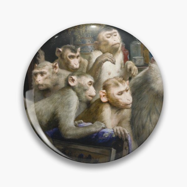 Item preview, A Visit to the Artist's Studio Gabriel von Max designed and sold by TeeARTHY.