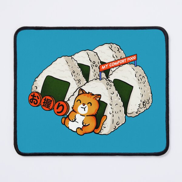 Item preview, ONIGIRI NEKO - My Comfort Food designed and sold by MuloPops.