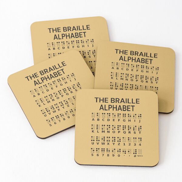 Item preview, Braille Alphabet Poster For Teachers And Kids designed and sold by Teetans.
