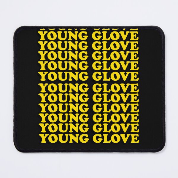 Item preview, Young glove, pure text design designed and sold by dusso.