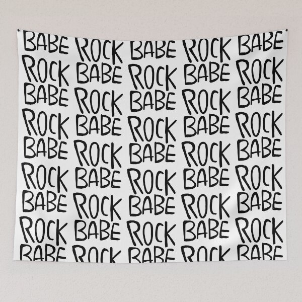 Item preview, Rock Babe designed and sold by badlydrawnbabe.