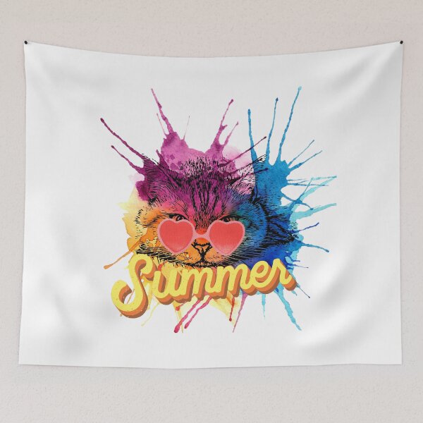 Item preview, summer cat designed and sold by DAKSs.