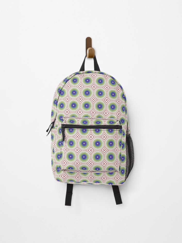 Thumbnail 1 of 3, Backpack, rainbow suns pattern designed and sold by RomeoAzahar.