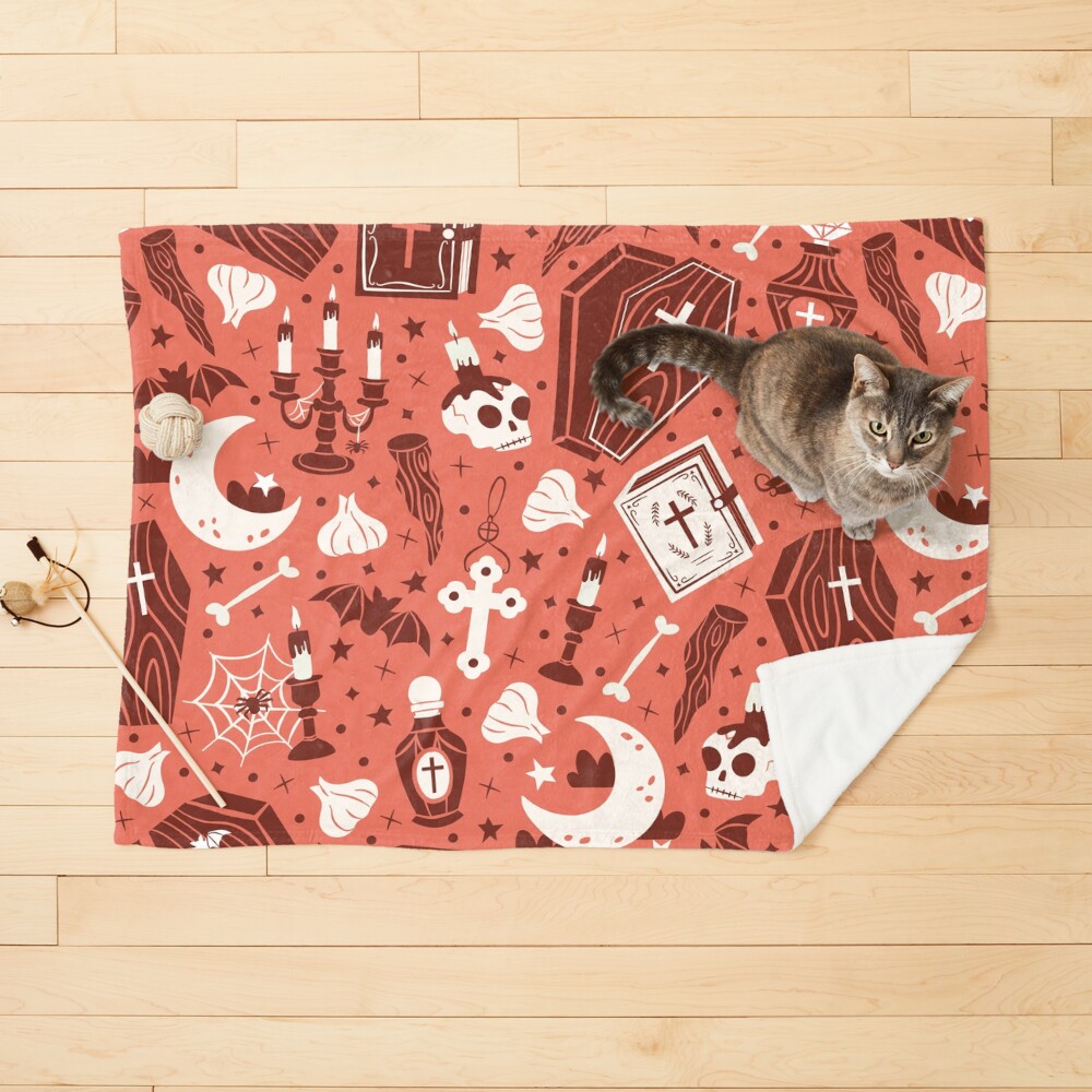 Vampire Vibes Pet Blanket