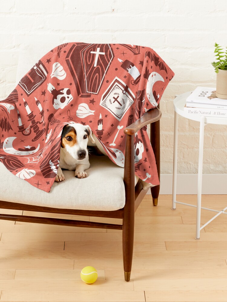 Alternate view of Vampire Vibes Pet Blanket