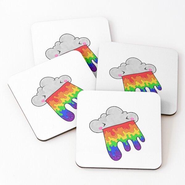 Item preview, Pride Rainbow Rain Cloud designed and sold by SmackCreations.