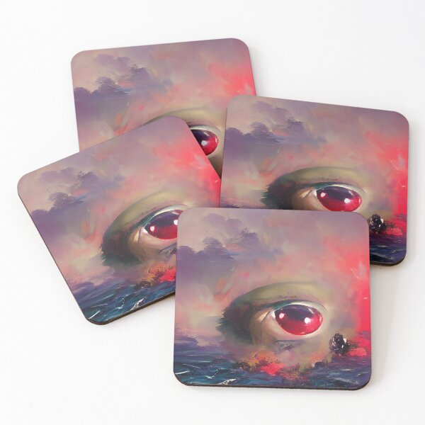 Item preview, Abstract Red eye designed and sold by Visual-Fantasy.