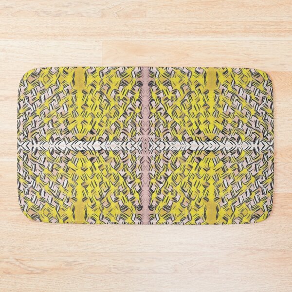 Item preview, Yellow Cross Hatching Seamless Pattern  designed and sold by Designs By YL.