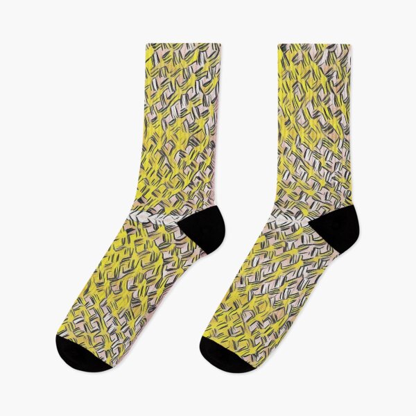 Item preview, Yellow Cross Hatching Seamless Pattern  designed and sold by Designs By YL.