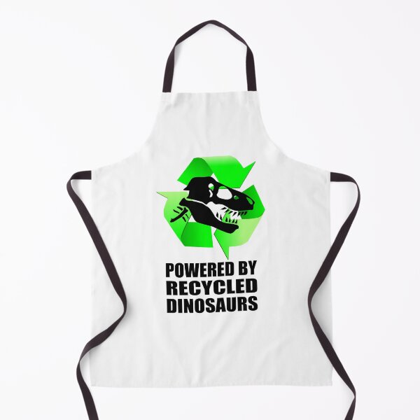 Item preview, Powered by Recycled Dinosaurs T-Rex designed and sold by birdo-art.