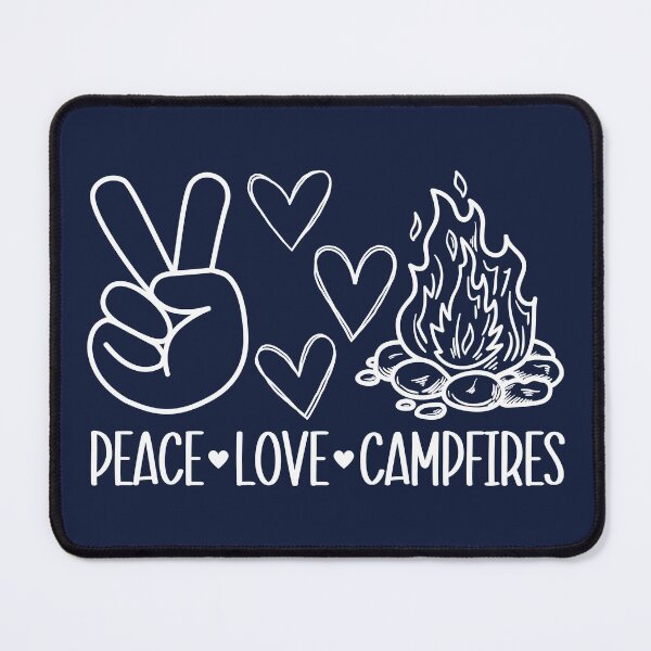 Item preview, Peace Love Campfires designed and sold by ChelleCreate.