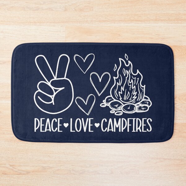 Item preview, Peace Love Campfires designed and sold by ChelleCreate.