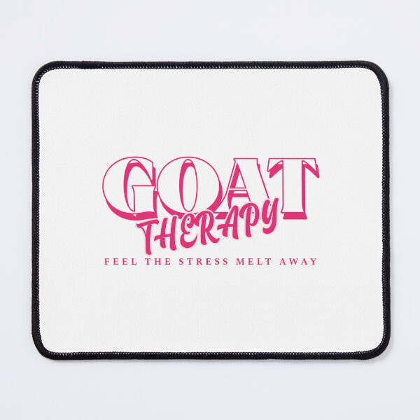 Item preview, Goat Therapy/yoga/relaxing/stress designed and sold by expressiveprint.