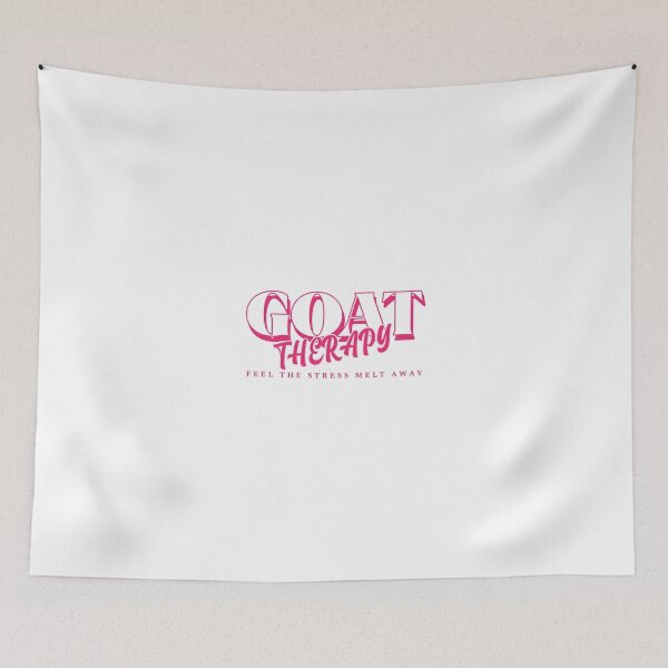 Item preview, Goat Therapy/yoga/relaxing/stress designed and sold by expressiveprint.